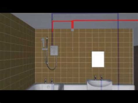 shower cable junction box|electric shower fitting guide.